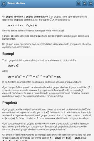 Group theory screenshot 2