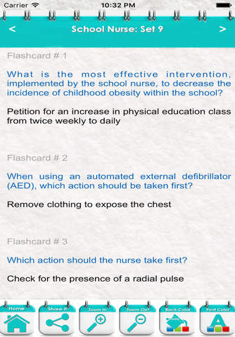 School Nurse: 1500 Flashcards, Definitions & Quizzes screenshot 2