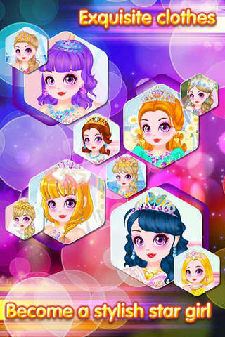 Noble Princess – Adorable Fashion Diva Party Pageant Makeover Salon Game screenshot 3