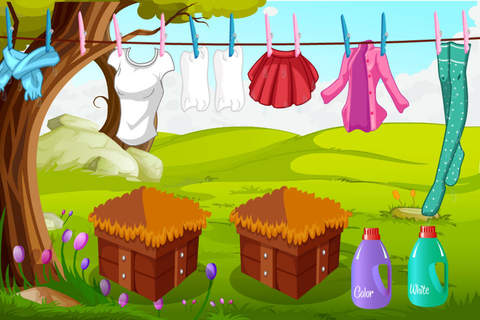 Wash Laundry Games For Girls - Kids Washing Clothes/ Wash laundry games for girls screenshot 2