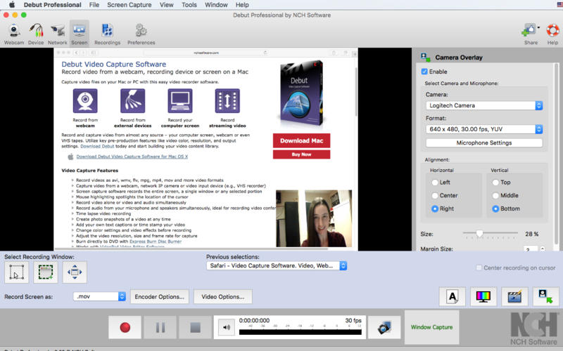 NCH Debut Video Capture Software Pro 9.31 instal the new for mac