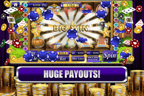 Casino Double Hit Jackpot - Free Vegas Gambling Game (Roulette, Slots 8 Themes, BlackJack, Video Poker) screenshot 2