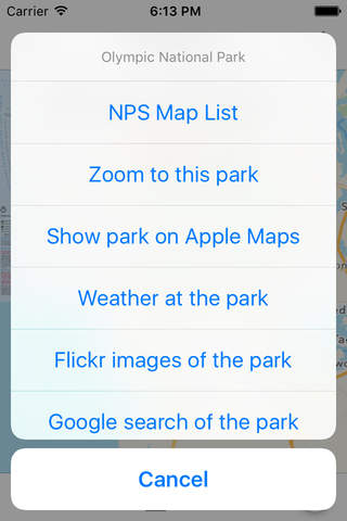 NPS Maps screenshot 3