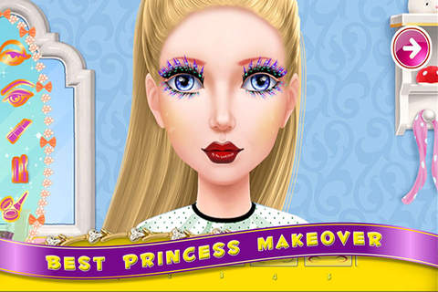 Princess Glamorous Makeover HD screenshot 4
