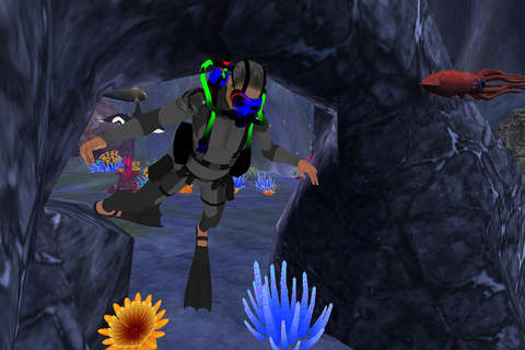 Scuba Diver Diamond Hunter Free screenshot 4