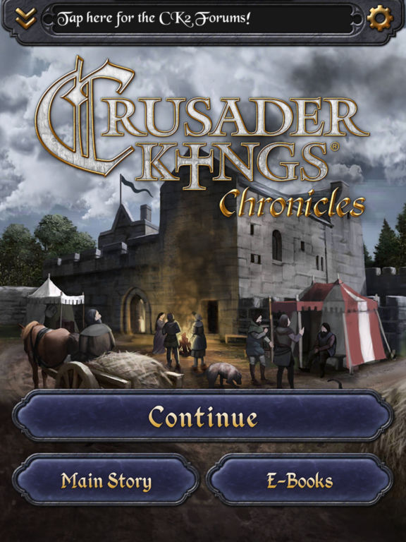 Crusader Kings: Chronicles на iPad