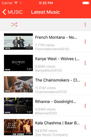 iMusic Play - Free Music Tube Video Player screenshot 2