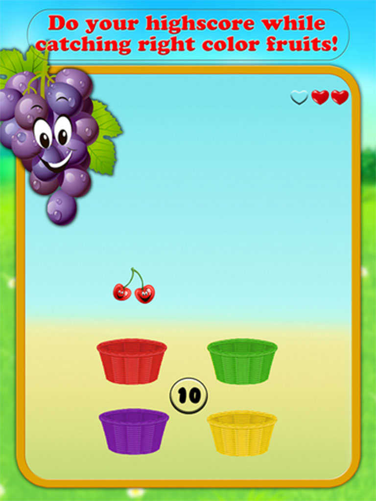 App Shopper: Catch The Fruit - Fill Fruit In Basket, Fruit Mania Puzzle 