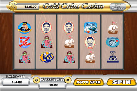 21 Atlantis Of Gold - Free Slots Gambler Game screenshot 3