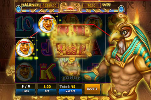 Casino Slots Pharaoh Games Treasure Of Ocean: Free Games HD ! screenshot 3