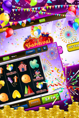 Super Jackpot Party Slots Machines - Casino Carnival of Downtown Las Vegas screenshot 2