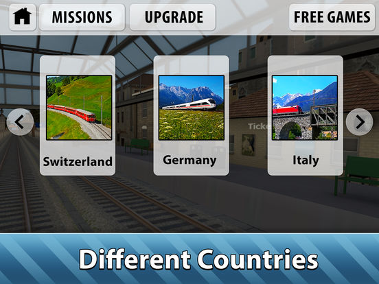 Игра Europe Railway Train Simulator 3D Full
