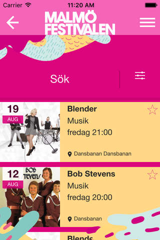 Malmöfestivalen | Live screenshot 2