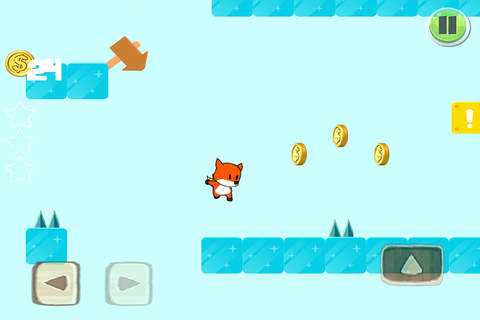 Creative Fox - Cute and Difficult platformer game screenshot 2
