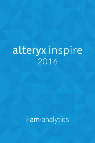 Alteryx Inspire 2016 screenshot 2