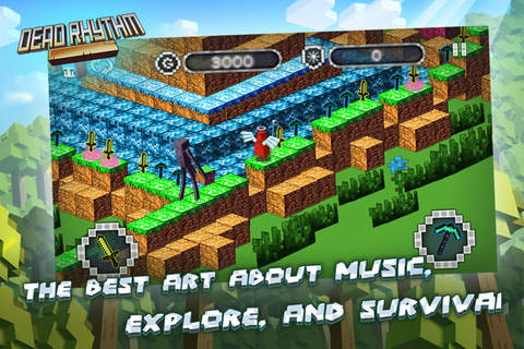 Dead Rhythm - chase in pocket with audible art music.run and score! screenshot 2