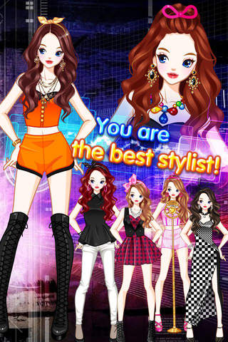 Beauty Queen - dressup game for girls screenshot 2
