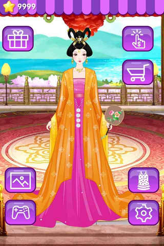 Retro Beauty - Oriental Fashion Ancient Princess Dress Up Salon, Kids Games screenshot 4