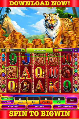 777 Lucky Slots Of Treasure:Free Game HD screenshot 3