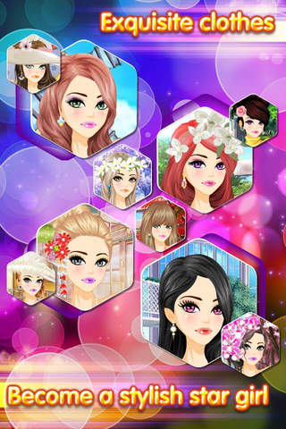 Sweet Dream Princess - Pretty Girl Fantasy Dressup Prom Salon, Free Games screenshot 2
