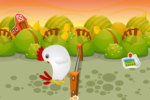 Chicken Jumps－Funny Jumping&Cute animal's flying plan screenshot 2