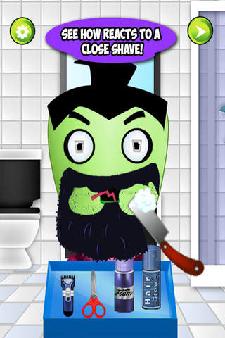 Shave Me Game for Kids: Invader Zim Version screenshot 3