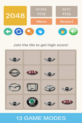 2048-A variety of game modes screenshot 3