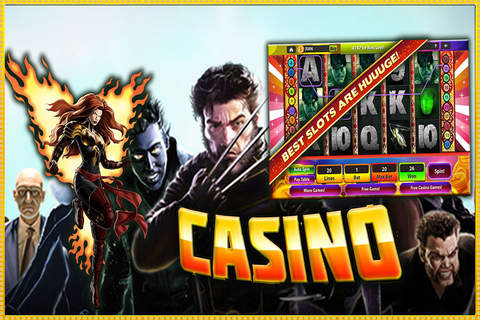 Mega Slots: Of Mutant Spin Cash robot! screenshot 3