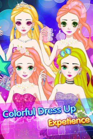 Dazzling Princess Dress – Fancy Beauty Doll Makeup Salon, Girls Free Game screenshot 3