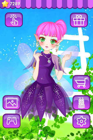 Enchanted Elf – Magical Belle Fashion Salon Game for Girls and Kids screenshot 2
