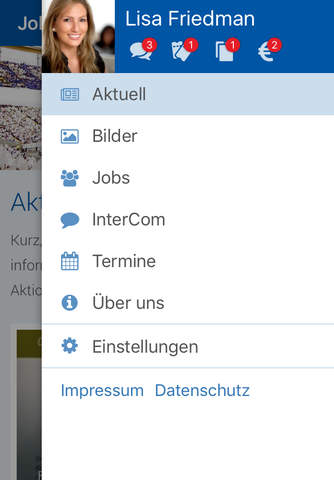 Jobs-Allfinanz.de screenshot 2