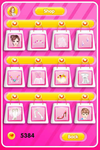 Bride Wedding Shop – Beauty Makeup Salon & Fashion Dresses Boutique Game screenshot 2