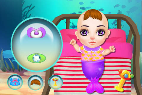 Mermaid Muse's Baby Record - Ocean Clinic/Pregnancy Beauty Salon screenshot 3