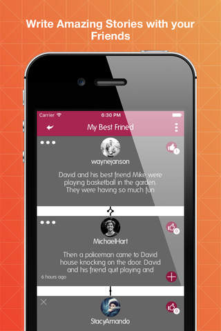 Trama - Write Amazing Stories with your Friends with Unbelievable Endings screenshot 2