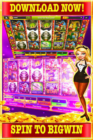 Alley Cats Classic 999 Casino Slots : Free Game HD ! screenshot 2