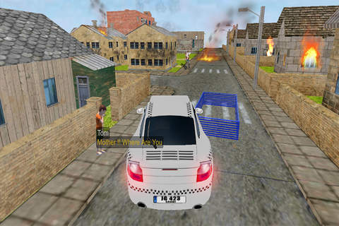 Rescue Taxi Car Cab: City Ambulance Taxi Simulator Free screenshot 4