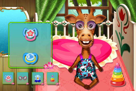 Giraffe Lady's Pregnancy Care - Pets Surgeon Salon /Animal Jungle Care Games For Kids screenshot 3