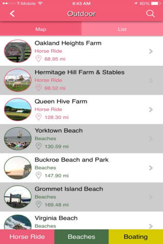 Virginia Tourism App screenshot 3