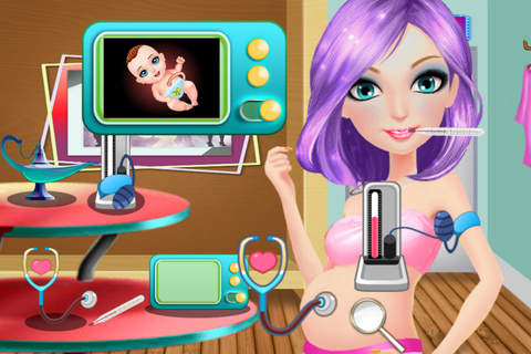 Crystal Girl's Baby Born-Celebrity Surgeon Games screenshot 2