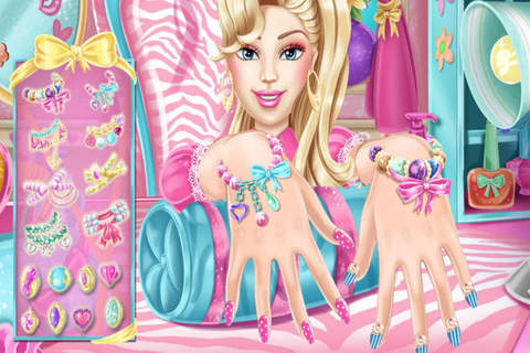 Girl Nails Spa - Cutting Art&Fashion Princess screenshot 3