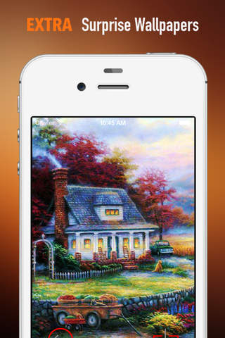 Cottages Wallpapers HD: Quotes Backgrounds with Art Pictures screenshot 3