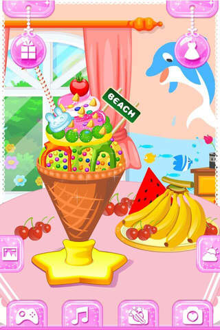 Great Dessert Salon - Sweet Princess Makes Recipe Kids Free Games screenshot 2