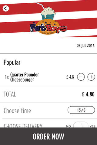 Fat Boys Burgers and Shakes screenshot 3