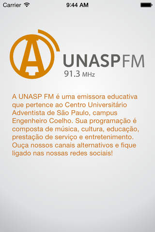 Unasp FM screenshot 3