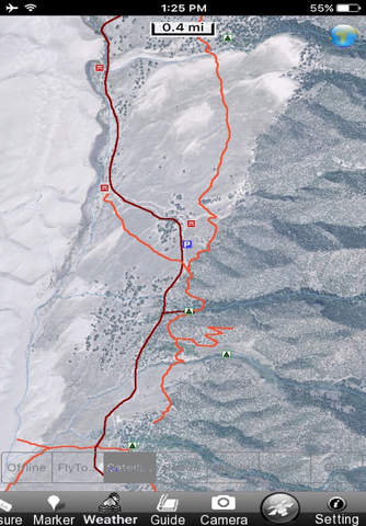 Great Sand Dunes National Monument GPS Map screenshot 2