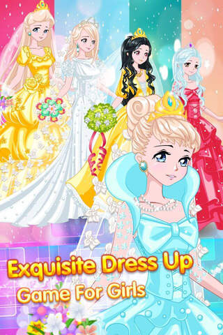 Royal Prom Dress up – Princess Party Makeover Salon Game, Funny Girls Free Game screenshot 2