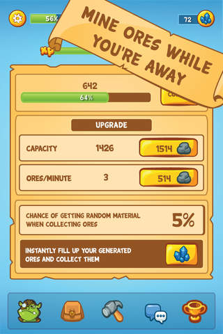 Ore Miner - Clicking game screenshot 4