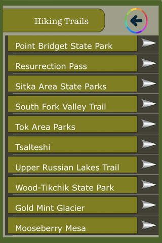 Alaska State Campground And National Parks Guide screenshot 3