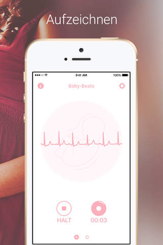 Baby Beat - Fetal Heartbeat Monitor screenshot 3