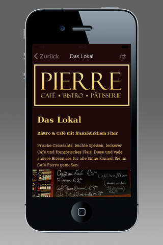 Cafe Pierre screenshot 2